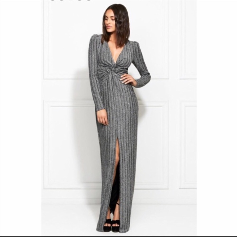 Rachel Zoe Nava Metallic Gown
